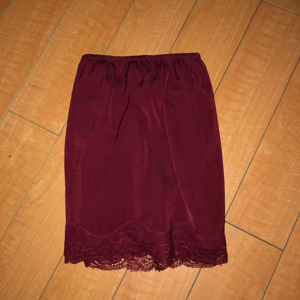 Hollister Maroon Tube Top